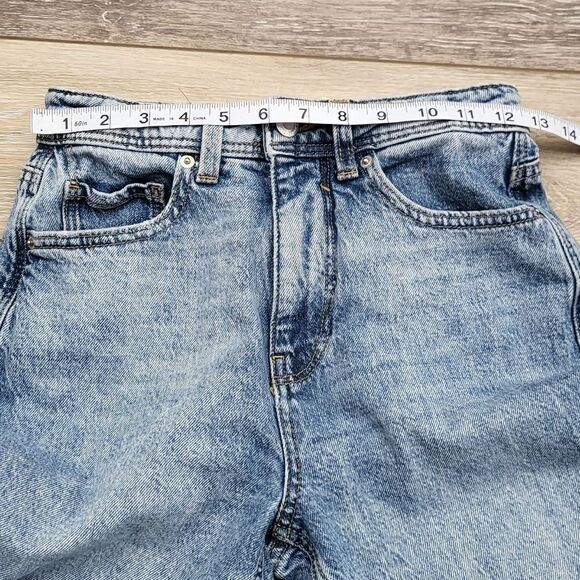 Clock House High-rise mom jeans cropped size xs - Picture 9 of 12